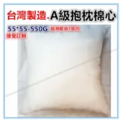 佳冠附發票~55*55cm550g抱枕心棉心 台灣製造純白綿-超澎A級， 抱枕棉芯不是只看價錢重量， 品質更重要