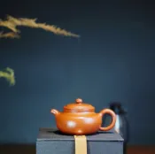 全球選品1館 生活百貨 孟臣小品仿古HU1宜興紫砂壺家藏大紅袍家用功夫茶具禮品紫砂茶壺