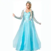 【洋洋小品成人服裝迪士尼白雪冰雪公主裙灰姑娘服裝洋裝】桃園平鎮表演服舞衣cosplay大人造型壞皇后服裝-現+預