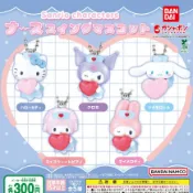 〖西森〗(現貨)三麗鷗小護士公仔吊飾 BANDAI 扭蛋 轉蛋 三麗鷗 Kitty 大耳狗 酷洛米 美樂蒂 全5款