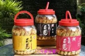 ✿3號味蕾✿信好手工蛋捲(黑糖、芝麻、原味)500克/桶 層層酥脆濃郁綿密 ！運送過程中必碎 下單購買視同接受！