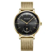 JULIUS聚利時 JA-1065 青春進行曲簡約米蘭錶帶手錶 (34mm/二色)