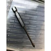 1/8 六角頭十字刃鍍鈦三角鑽 玻璃鑽 磁磚鑽 拋光磚鑽 六角萬用鑽頭 磁磚鑽頭 拋光磚鑽頭 玻璃鑽頭 玻璃鑽.