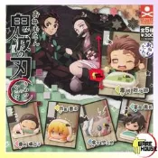 ￥儲藏室￥港版Q版一代鬼滅之刃睡眠公仔炭治郎禰豆子握妻善逸彌豆子嘴平伊之助富岡義勇第一彈扭蛋