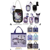 🔥快速出貨🔥現貨 7-11 Anna Sui x 三麗鷗 跨界時尚 絨毛掛飾珍珠娃包組/購物袋（提袋）（僅拆封確認款式）