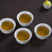 協貿國際日用品生活7館 功夫茶具小茶杯6只裝陶瓷品茗杯茶盞冰裂茶碗青瓷器汝窯開片杯