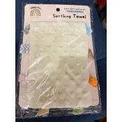 TRENI Mini 嬰兒3D立體豆豆安撫巾｜多感官彩色標籤 觸覺球 彌月禮物 寶寶口水巾 睡眠安撫玩具