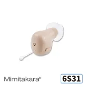 【Mimitakara耳寶】高降噪隱密式耳內型集音器 6S31 [輕度聽損適用][電池採用10號鋅空氣電池]