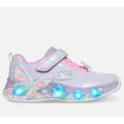 63*SKECHERS 童鞋 慢跑鞋 燈鞋 休閒 運動 紫 BUTTERFLY BLISS 303065LLVMT