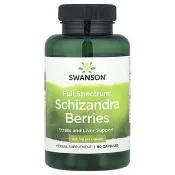 【iHerb】Swanson Vitamins, 多面® 五味子漿果，525 毫克，90 粒膠囊