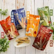 英雄哥 餅乾棒系列-鹹蛋黃/紅茶/抹茶/巧克/芝麻燕麥(82g/95g)(蛋奶素)