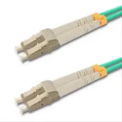 (店+)【Dawnray】1 公尺 多模雙芯光纖跳線 OM3 Duplex LC/UPC 50/125μm 2.0mm