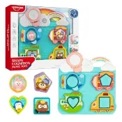 【Playful Toys 頑玩具】聲光形狀配對板(1歲 早教 感統 感覺統合 啟蒙 益智 幼兒玩具 聲光)