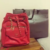 日本 Samantha Thavasa 全新 紅後背包 台北市