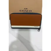 實拍📷Coach 真皮雙色男用長夾
