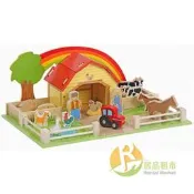 【居品租市】 專業出租平台 【出租】 mentari 木頭玩具 歡樂農場的一天