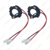 全場免運/適用大衆 福斯 高爾夫5/MK5/捷達/老速騰 H7 LED燈卡座燈座加固卡扣支架