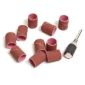 砂布環套 3x10mm 1卡3分 3mm柄 帶柄砂布環套 砂布輪 砂紙 砂輪【A505-6】 123便利屋