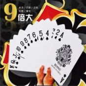 聖誕尾牙娛樂 九倍大撲克牌 撲克牌 桌遊 德州撲克 梭哈 紙牌遊戲 魔術表演 露營活動 春節聚會 玩很大