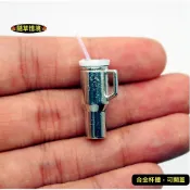 （3色合金）迷你仿真 水杯 水壺 保溫杯 冰霸杯 吸管 茶杯 飲料杯 娃娃屋 袖珍 微縮 食玩 微景觀 模型