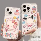 可愛情侶貓狗防摔手機殼適用三星A57 A37 A07 note20 Ultra note10 + note9 note8