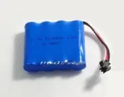 【台中數位玩具】AA 4.8V 1400MAH 鎳鎘電池 SM插頭 寶馬i8遙控車 電動水彈槍 安防設備 電動工具通用