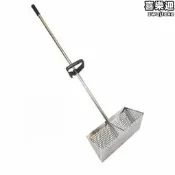 【公司貨】[推薦好物]趕海耙子沙灘垃圾清理兒童樂園沙篩可折疊鯊魚篩沙灘尋寶不銹鋼漏趕海海邊用品
