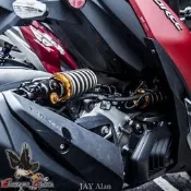 【『柏』利多銷】DJ1避震器 伸壓側複桶式 雙可調 SMAX / FORCE 專用款 後避震器 三個月內漏油直接換新