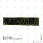 【ARMYGO】陸軍數位迷彩英文名條章 (R.O.C ARMY)