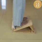 誠信行商店 拉筋板 腳踏板 足筋板 養身實木拉筋板可折疊站立斜輔助足底按摩神器
