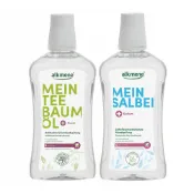 (店+)【Alkmene 草本耀典】【巴黎麵包】含氟漱口水500ml任選1款-鼠尾草護齦/茶樹精油