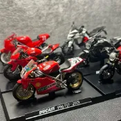 【現貨】1/24重機模型專賣區 DUCATI杜卡迪 YAMAHA重機 BMW 本田 7-11摩托車 AGV安全帽模型