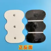 【可開發票】歐姆龍按摩儀F1200電極片低頻脈沖治療儀大型理療3扣按摩儀器墊片