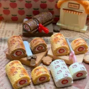 KT 草莓 瑞士卷 （長+短蛋糕） 春田家 定制食玩 甜食類