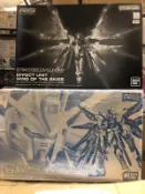 RG 攻擊自由 鈦合金質感 電鍍 光之翼 光翼 配件包 非 MG 命運鋼彈 無限正義 全能攻擊自由 HG 曉鋼彈 不知火