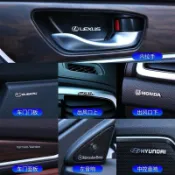 精選🔥適用於Lexus 賓士 BMW 本田 豐田 Audi 馬自達 現代 hyundai 金屬貼標 汽車隨意貼標