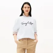 【Tommy Hilfiger】現代標誌衛衣 _裸色