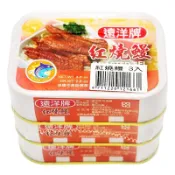 遠洋牌紅燒鰻100g x3入【萬家福】【防災必備】