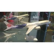 【現貨】中華航空 華航A350-900XWB空中巴士 Airbus聯名碳纖維 彩繪模型機 1：200