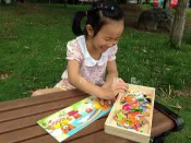 【巧虎隊長】四小熊換衣拼圖 / 四熊穿衣拼板