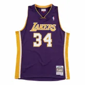 NBA 球迷版球衣 Shaquille O'Neal 1999-00 Road 湖人 紫