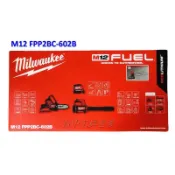“台中工具老爹“ MILWAUKEE 米沃奇 M12 鋰電無碳刷鏈鋸鼓風機雙機組 FPP2BC-602B