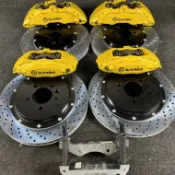 二手正品拆車翻新 布雷博GT-J卡鉗剎車 Brembo+J六活塞+意大利進口六活塞剎車卡鉗 適合大型車輛 大型SUV安裝