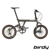 Birdy New Classic EVO 18吋10速碟煞特仕款折疊單車-墨鈦黑