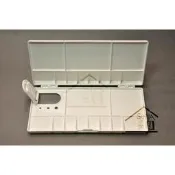 ◆SOFIAの樂園◆ 手持式 折合 調色盤 10*20cm （22格）小號