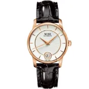 MIDO 美度 官方授權 Baroncelli Lady 典雅機械女錶 開學換新季 送禮推薦-33mm M0072073603600