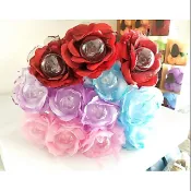 【2樓小舖】玫瑰花 金莎花棒 自行置入金莎即可 巧克力 婚禮小物 送客 進場