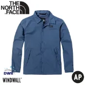 悠遊山水戶外生活館 【The North Face 男 防風防水外套《靛藍》】4U8W/抗風透氣襯衫/防潑水襯衫領防風教練外套/夾克