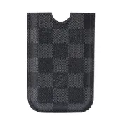 LV Louis Vuitton路易威登 N62669 經典Damier Graphite帆布萬用名片/卡夾(黑灰色)