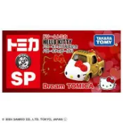 震撼日式精品百貨 【震撼精品百貨】 TOMICA多美~Dream TOMICA Hello Kitty 50週年-金*93454